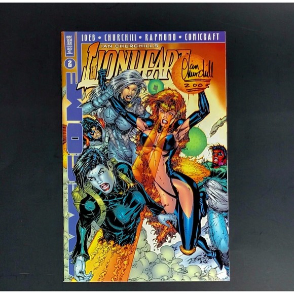 LIONHEART Signed 4 Book Lot Ian Chruchill Dynamic Forces Comics 1 1 1D 2 VF/NM - Picture 9 of 16